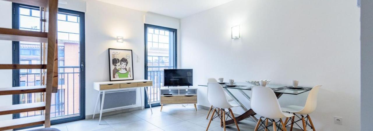 302 - Appartement Duplex Moderne - Jeanne D'Arc, Tuluza Zewnętrze zdjęcie